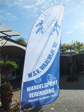 WSV Waalwijk 82 beachvlag